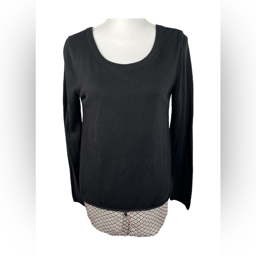 Anthropologie | Yellow Bird | Split Back Sweater Blouse
